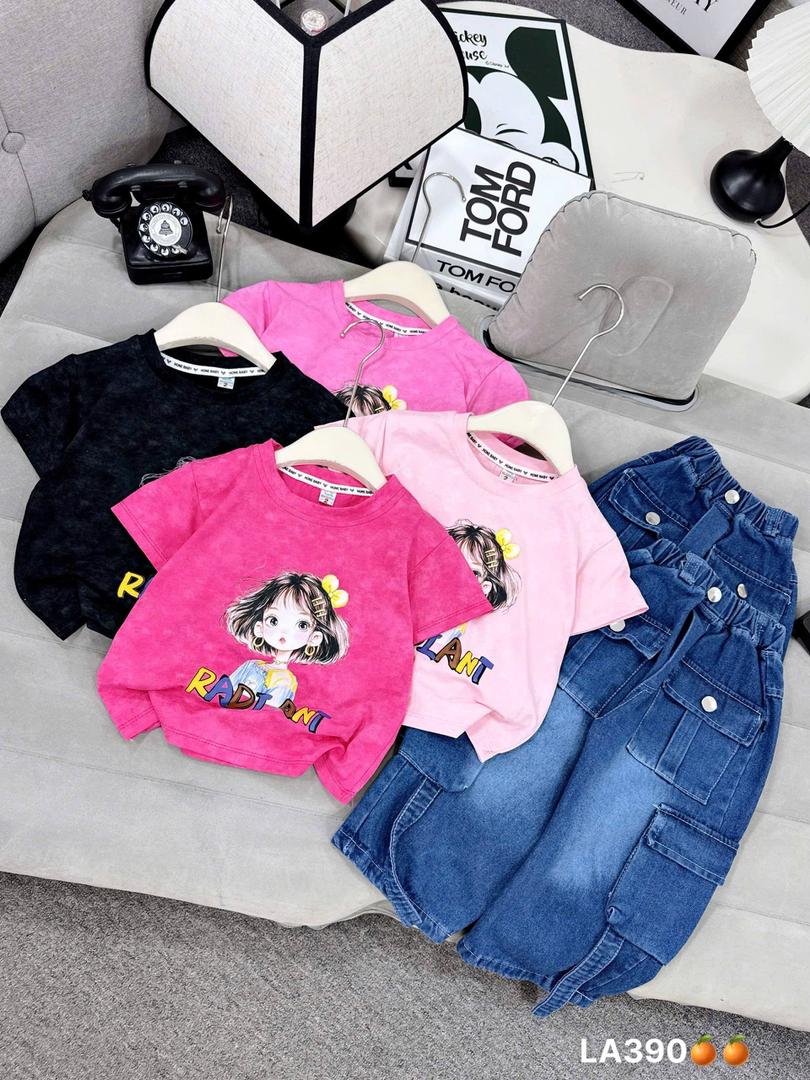 Radiant Shirt & Denim Set