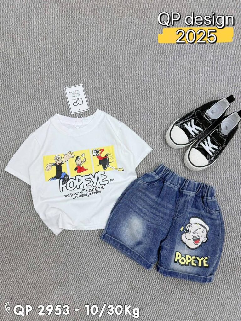 Popeye Adventure Denim Set