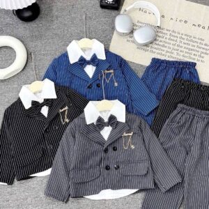 Dapper Stripes Suit Set
