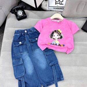 Radiant Shirt & Denim Set
