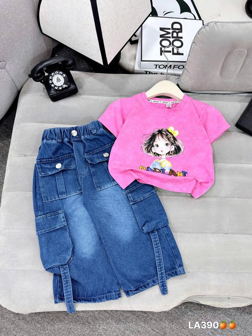 Radiant Shirt & Denim Set - Image 3