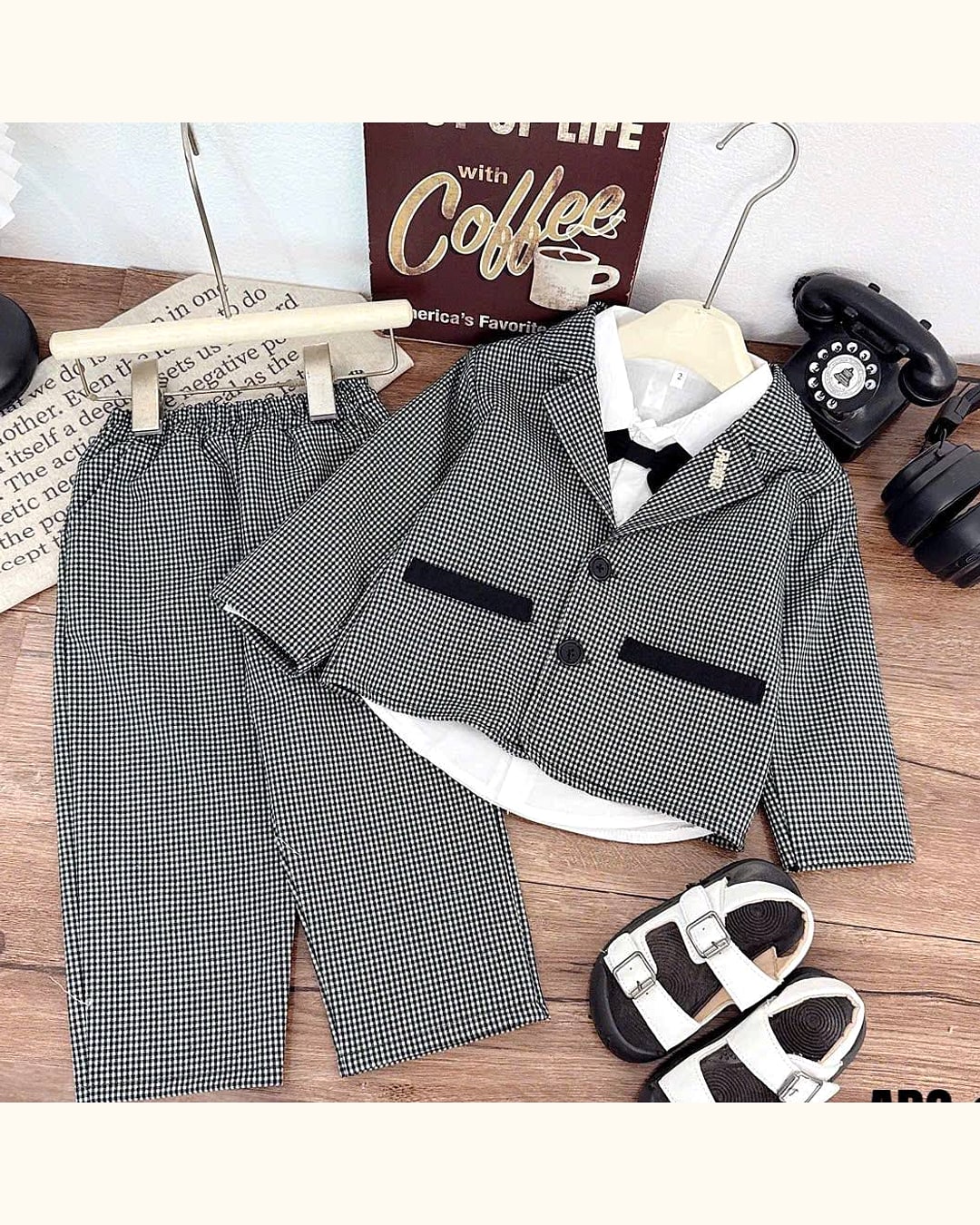 Houndstooth Gentleman Suit