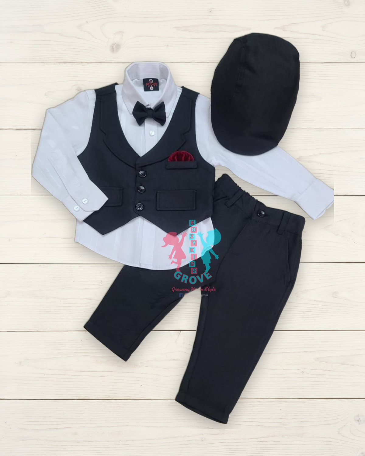 Little Gentleman Waistcoat Set