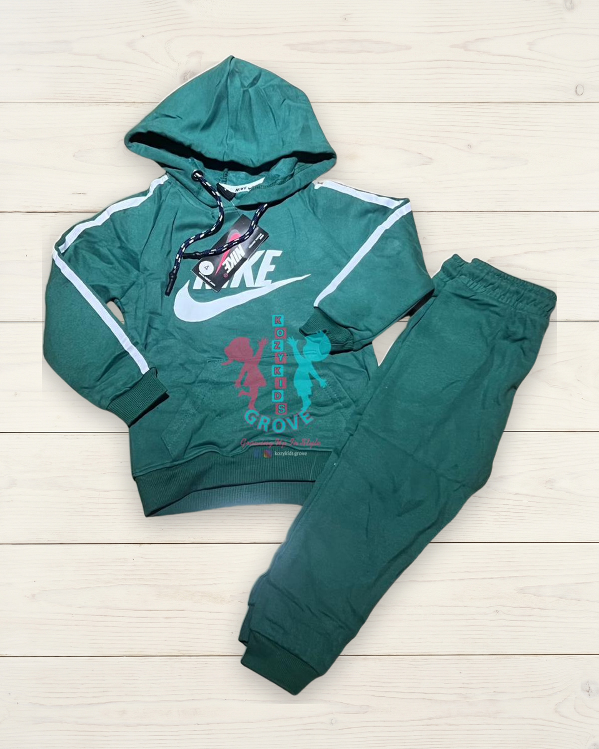 Nike Hoodie & Jogger Set - Image 2